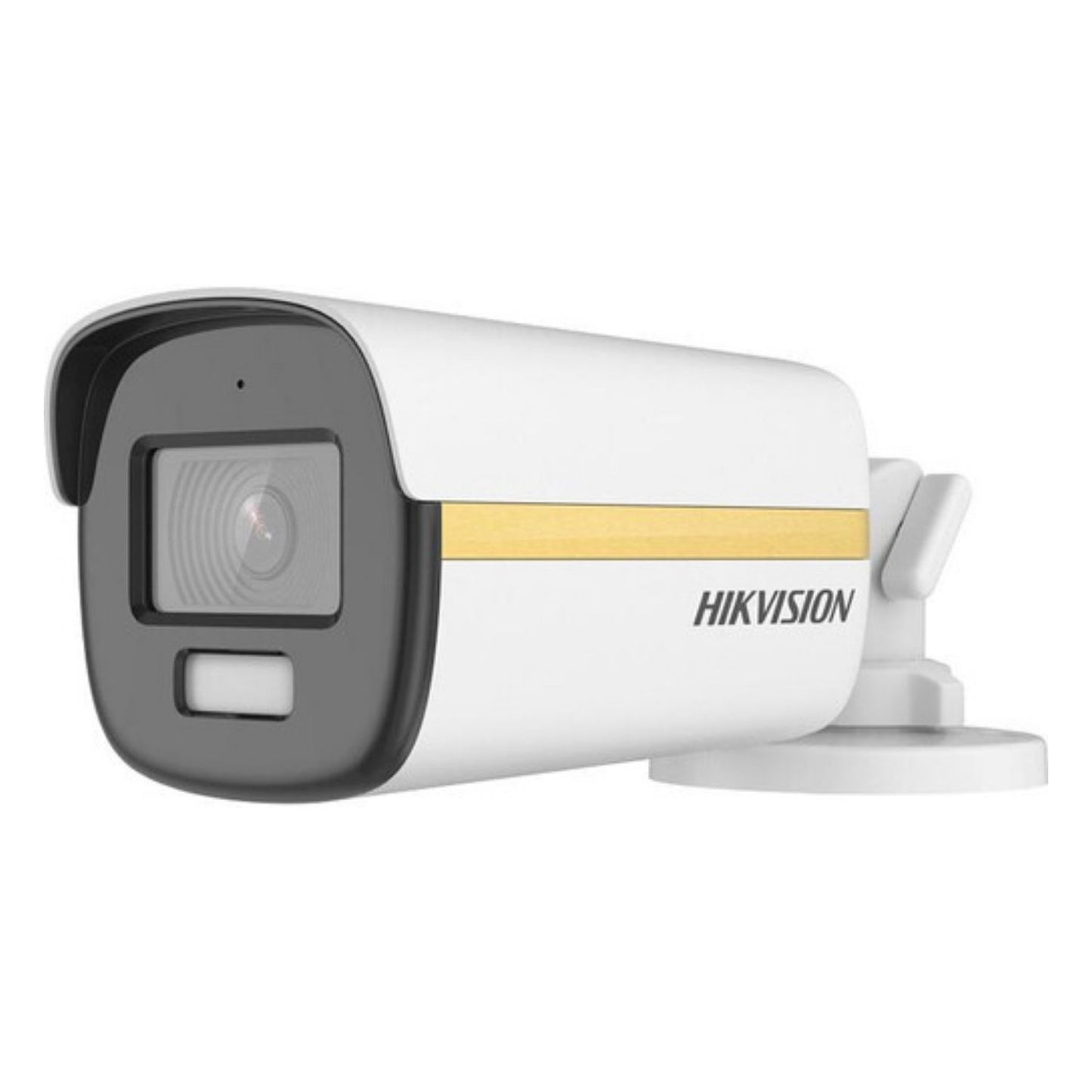 DS-2CE12DF3T-FS 2.8mm - Hikvision DS-2CE12DF3T-FS ColorVu 2MP Audio Bullet Analog Camera, 2.8mm Fixed Lens, White