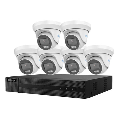 TK-6285TC-MC - HiLook TK-6285TC-MC 8-Channel 5MP ColorVu Lite DVR Kit