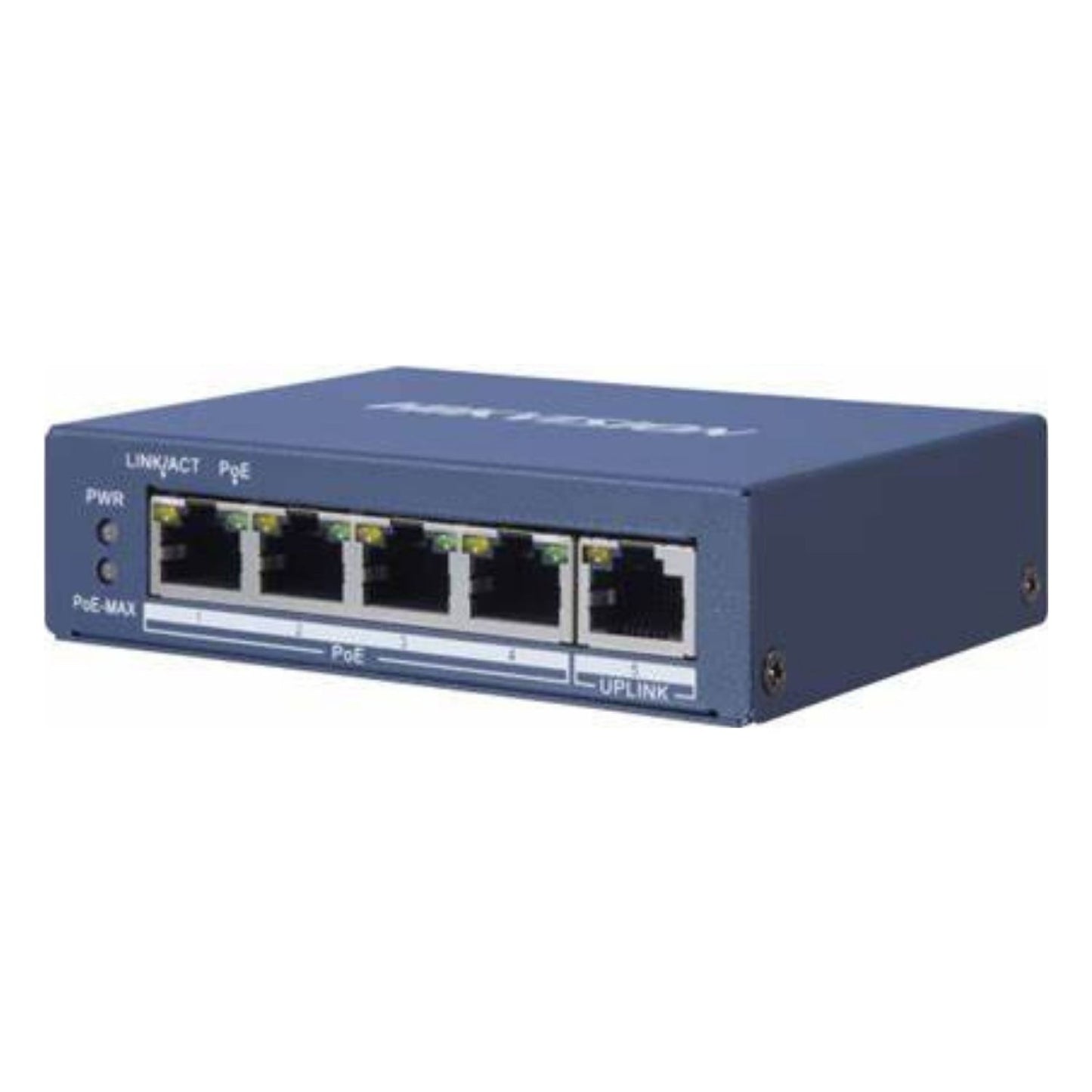DS-3E0505HP-E - 4 Port Gigabit Unmanaged POE Switch