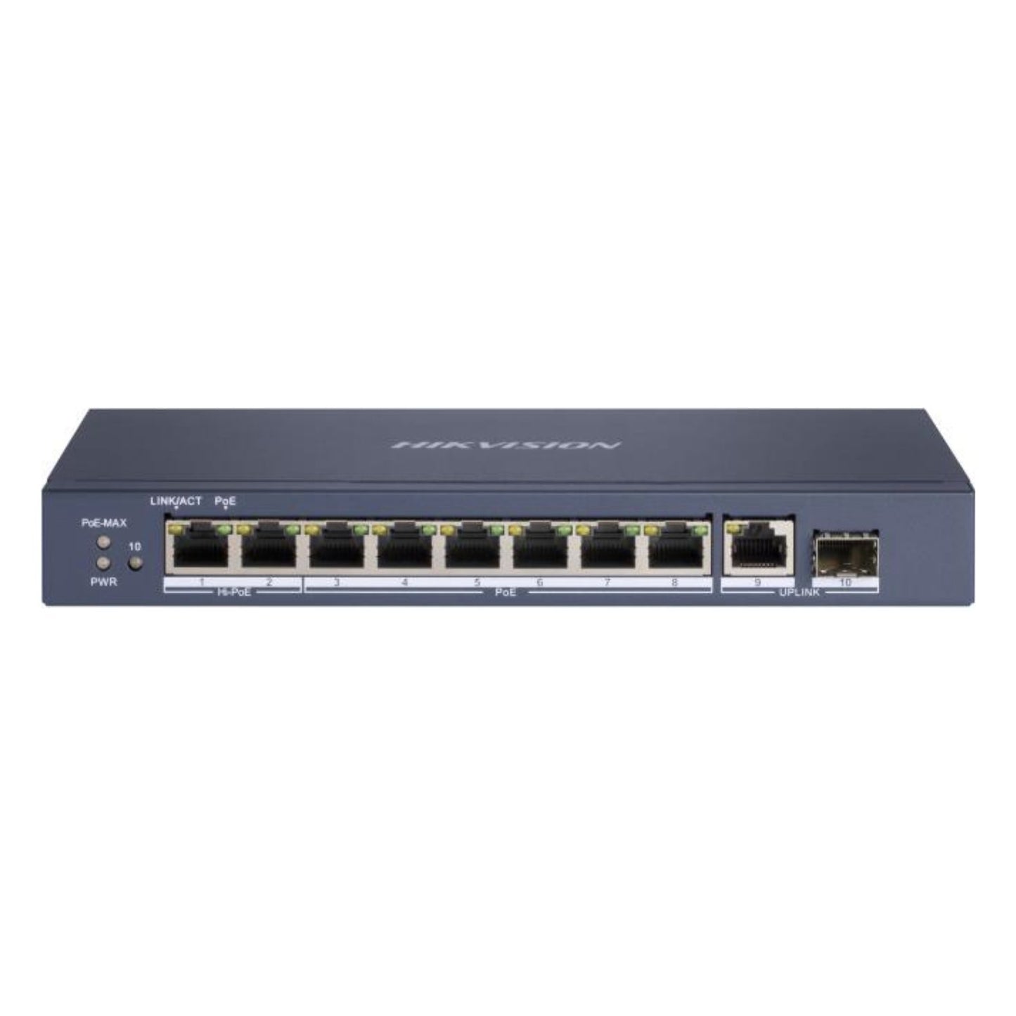 DS-3E0510HP-E - 8 Port Gigabit Unmanaged POE Switch