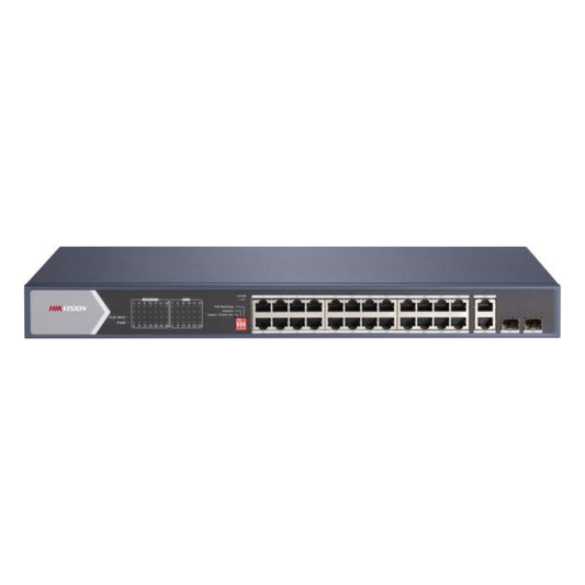 DS-3E0528HP-E  -  24 Port Gigabit Unmanaged POE Switch