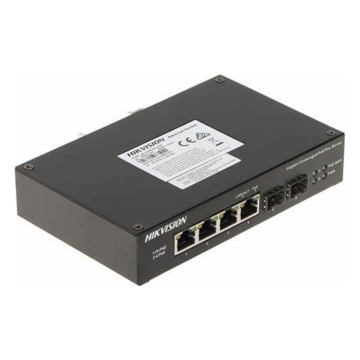 DS-3T0506HP-E/HS - 4 Port Gigabit Unmanaged Harsh POE Switch