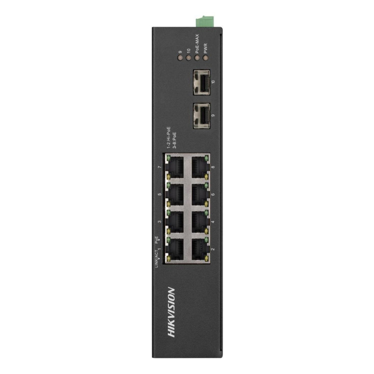 DS-3T0510HP-E/HS - 8 Port Gigabit Unmanaged Harsh POE Network Switch