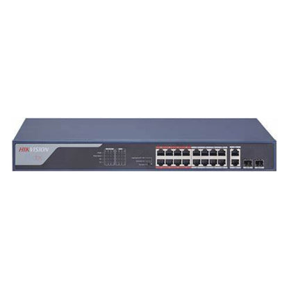 DS-3E1318P-EI - 16 Port Fast Ethernet Smart POE Switch