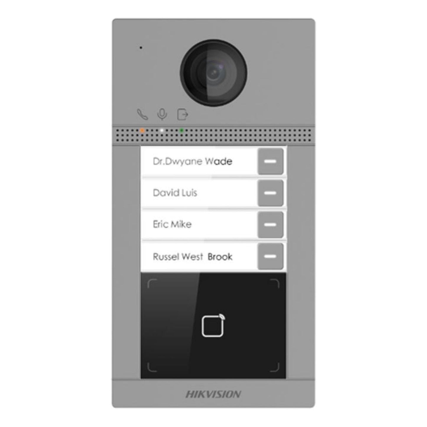 DS-KV8413-WME1 - 4 Button Metal Villa Door Station