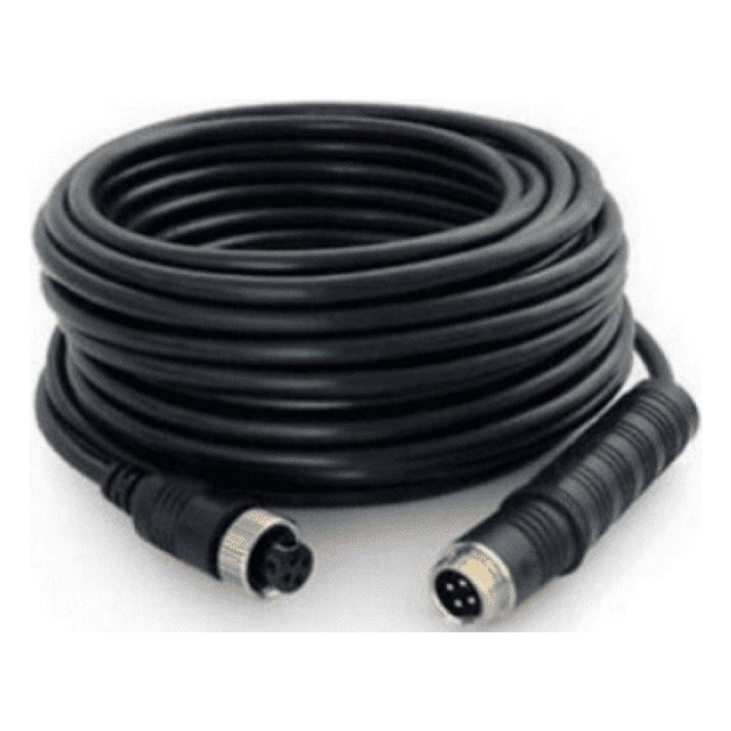 AE-MC0201 - Câble d'extension de fixation mobile analogique 20-0, connecteur rond d'aviation à 4 broches, 20 m