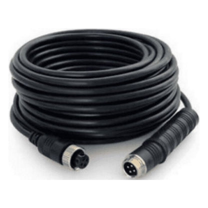 AE-MC0201 - Câble d'extension de fixation mobile analogique 20-0, connecteur rond d'aviation à 4 broches, 20 m