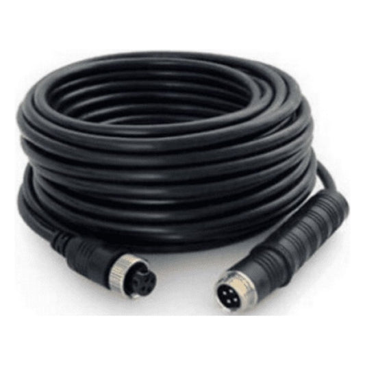 AE-MC0201 - 20-0 Analog Mobile Fixing Extension Cable, 4-Pin Aviation Round Connector, 20m