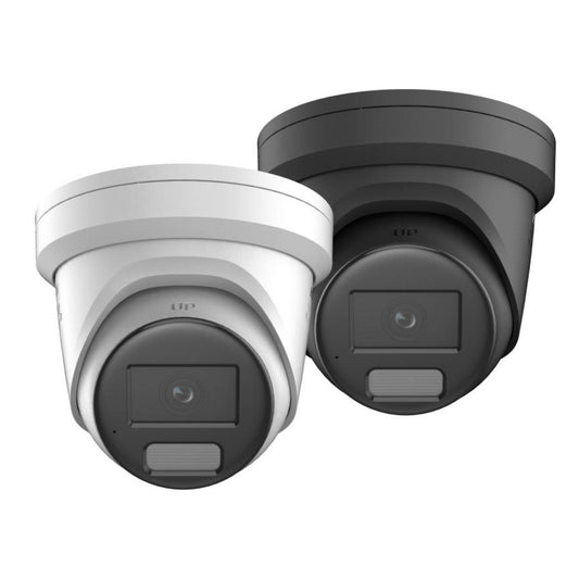 DS-2CD2347G2-LSU/SL Caméra réseau à tourelle fixe avec lumière stroboscopique ColorVu et avertissement sonore 4 mm - 4 MP