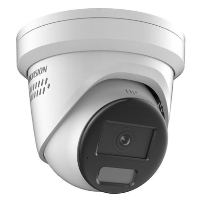 DS-2CD2347G2-LSU/SL Caméra réseau à tourelle fixe avec lumière stroboscopique ColorVu et avertissement sonore 4 mm - 4 MP