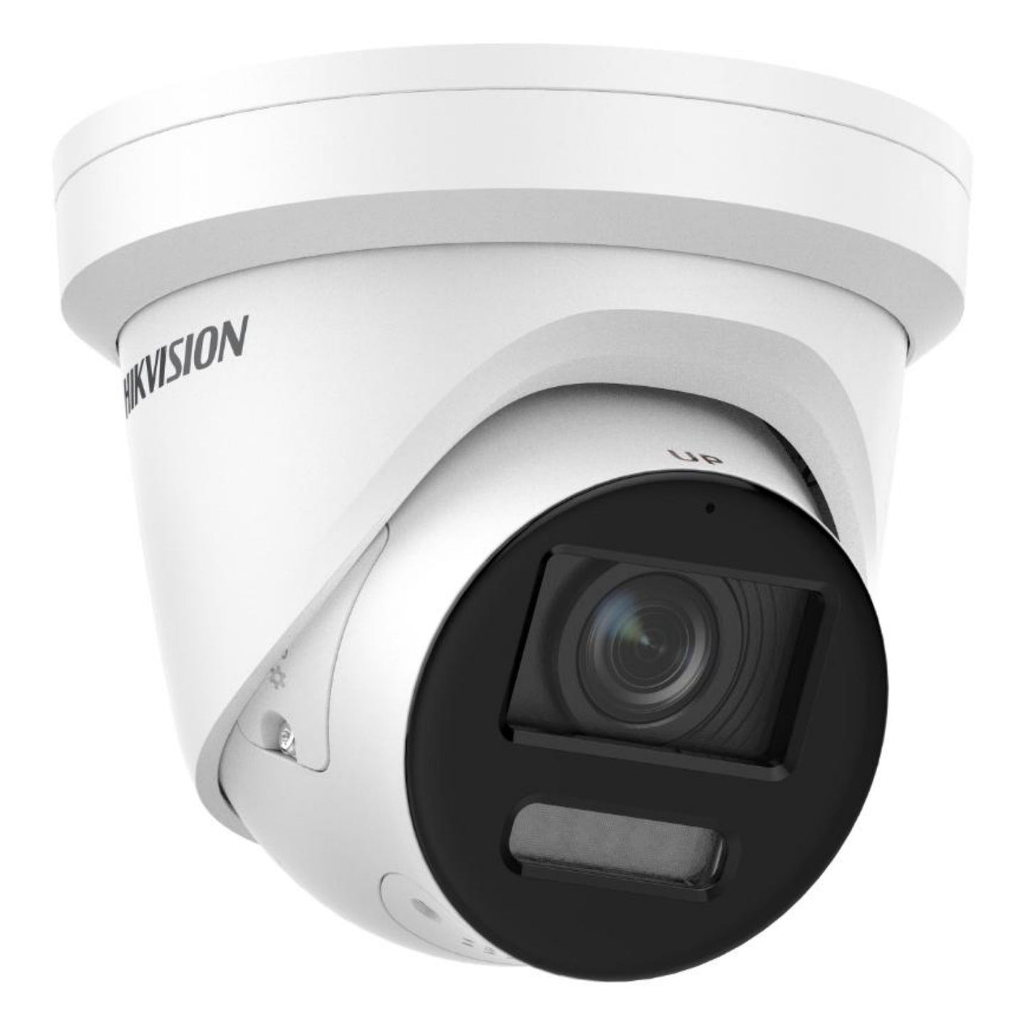 DS-2CD2387G2-LSU/SL 2,8 mm (noir) - Caméra réseau à tourelle fixe avec lumière stroboscopique ColorVu de 8 MP et avertissement sonore
