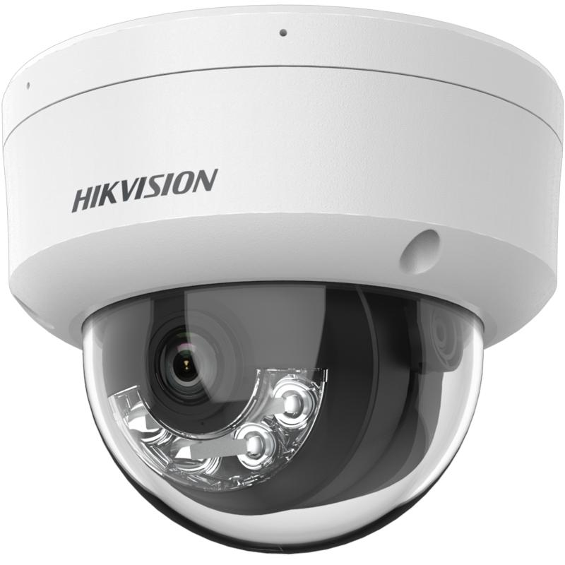 DS-2CD3146G2H-LIS(U) 4 MP Smart hybrid light with Darkfighter S Fixed Mini Dome Network Camera 4mm