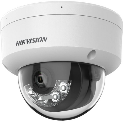 DS-2CD3146G2H-LIS(U) 4 MP Smart hybrid light with Darkfighter S Fixed Mini Dome Network Camera 4mm