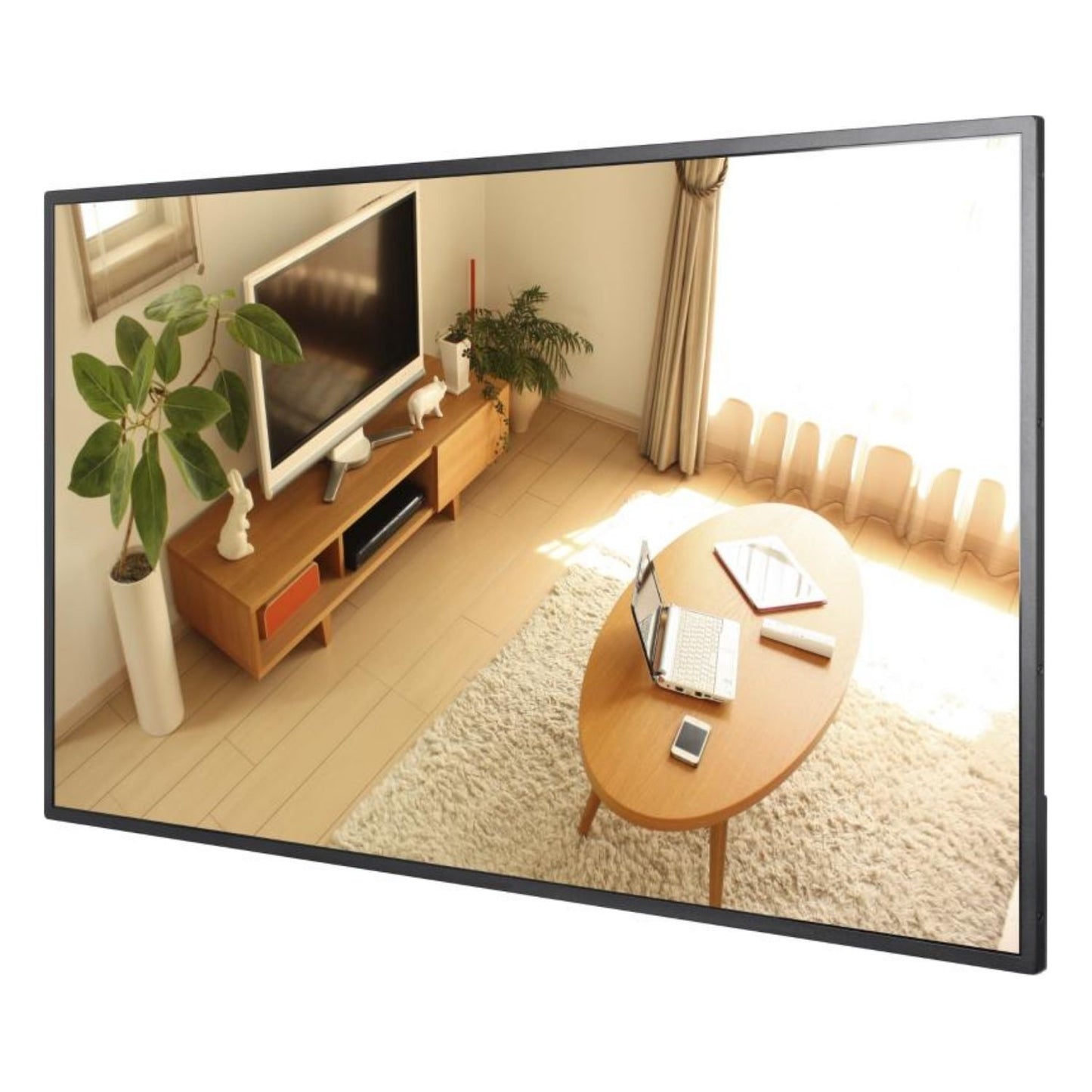 DS-D6043UN-B - 43-inch 4K Narrow Bezel Width Wall-mounted Digital Signage