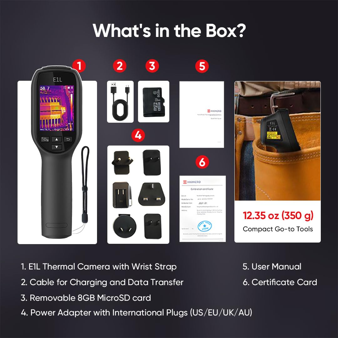 HM-TP31-3AUF-E1L - Handheld Compact Thermal Imaging Camera