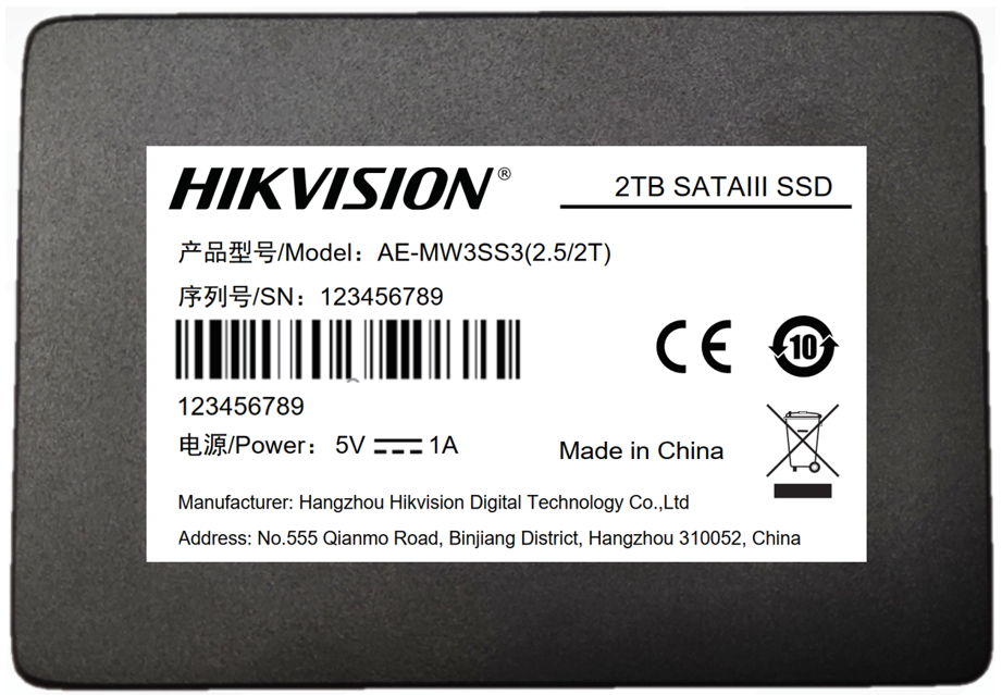 AE-MW3SS3(2.5/1T)(B) - 2.5inch SSD TLC SATAIII 6Gbps S30KS001T