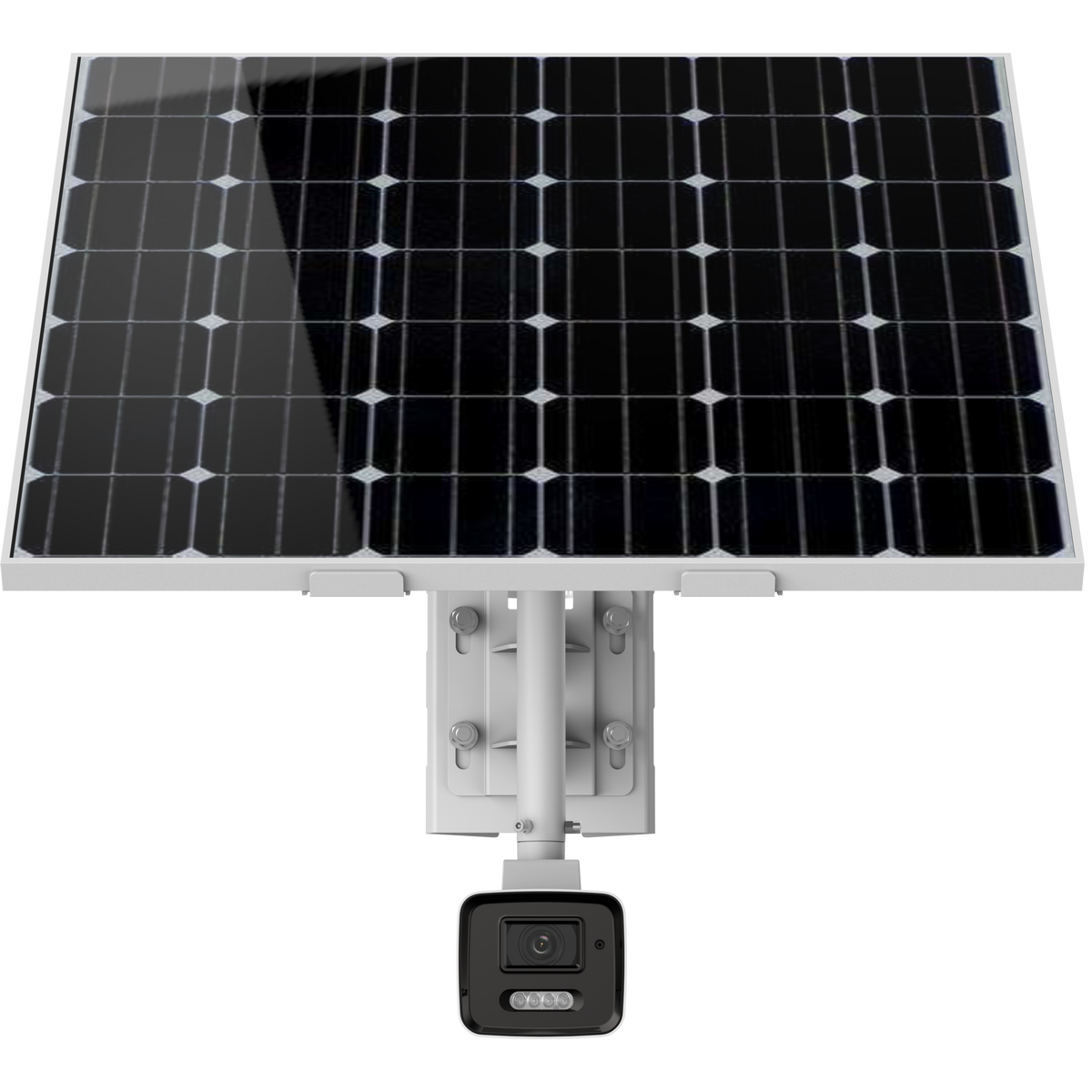 DS-2XS6A47G1/P-IZS/C36S80 - 4MP ANPR LPR Bullet Solar Power 4G Network Camera Kit