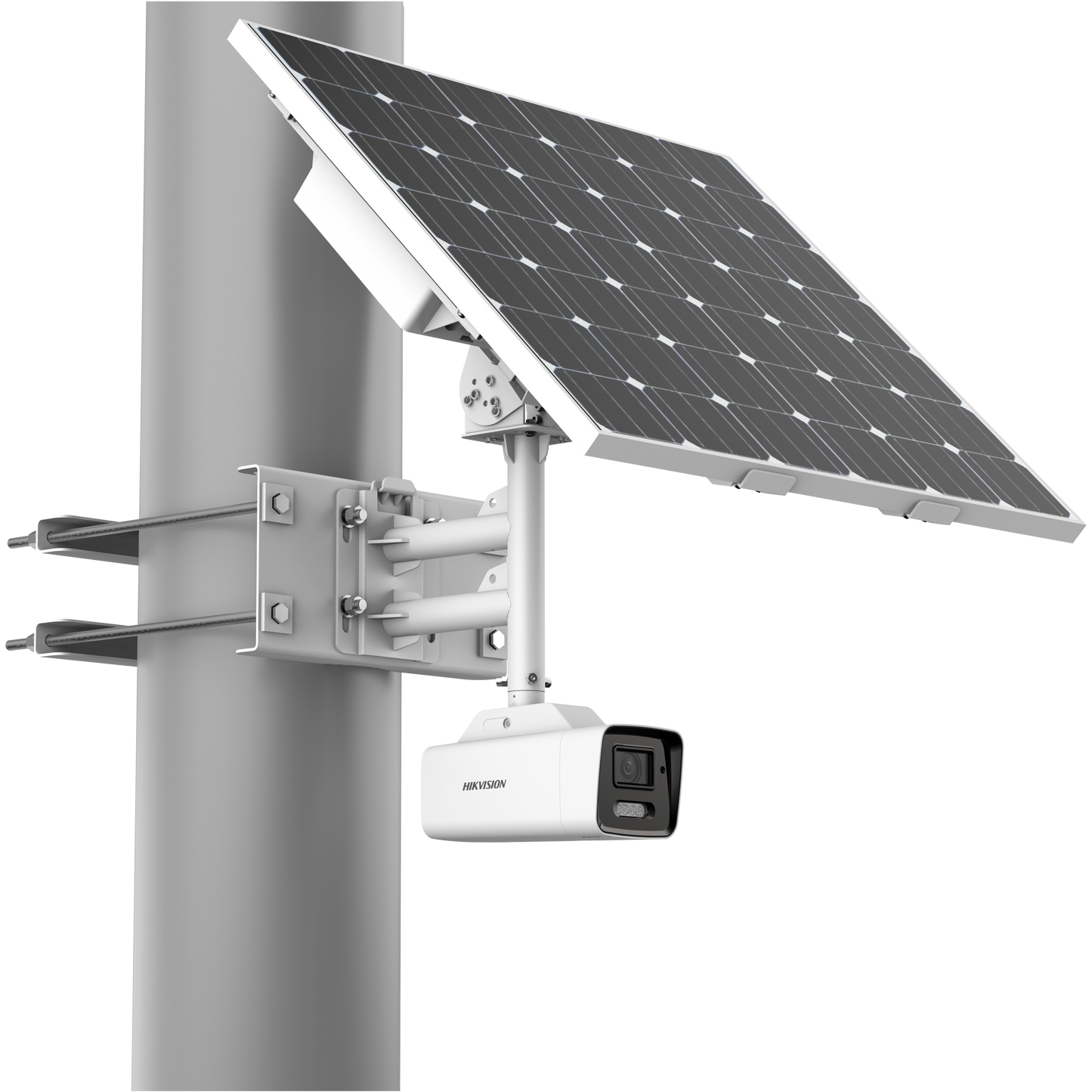 DS-2XS6A87G1-LS/C36S80 - 8MP ColorVu Fixed Bullet Solar Power 4G Network Camera Kit