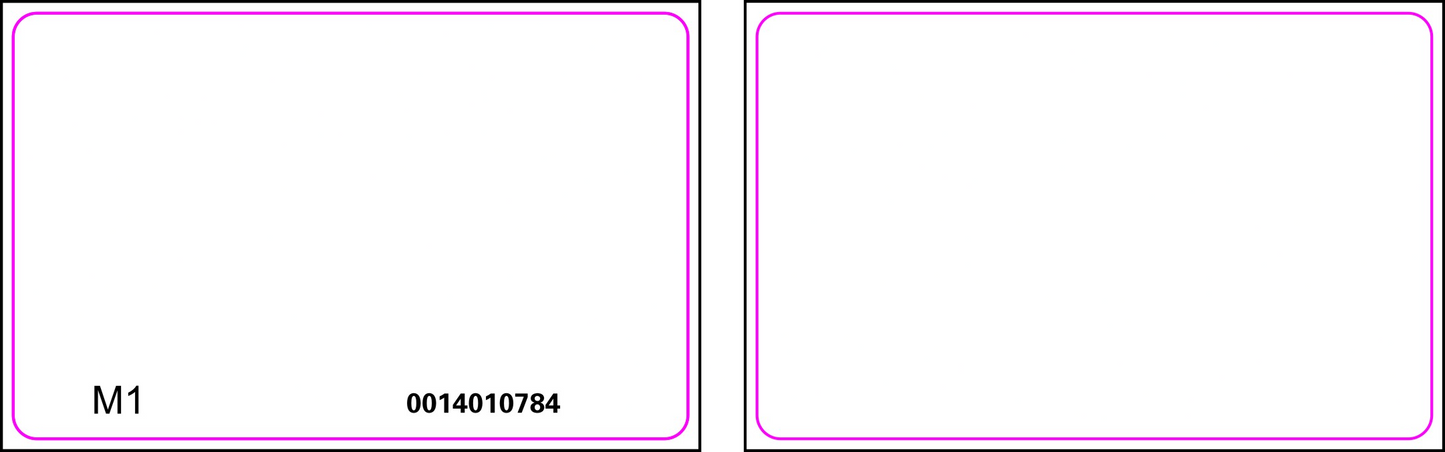 DS-K7M101-M1-25 - M1 Cards (Canada Pack of 25)