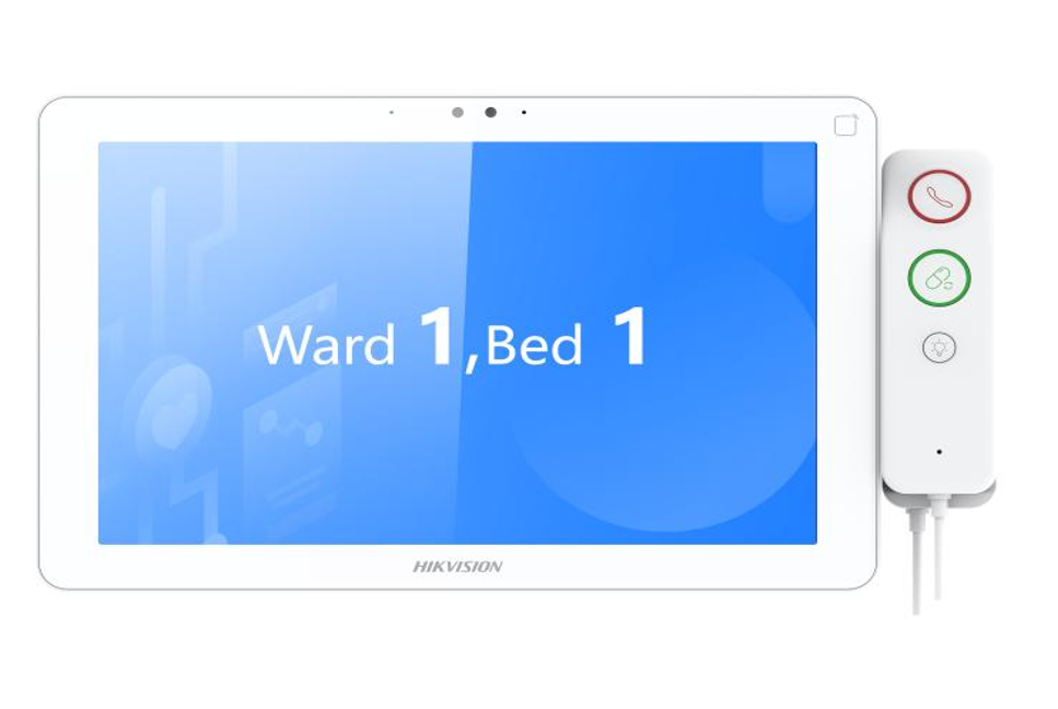 DS-KHB9533X-WHS - Andoid Bedside Terminal Intercom with 10.1inch Screen
