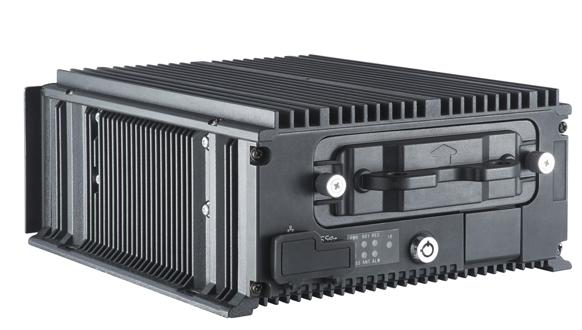 DS-MP7608HN(M12)(B) - 8-ch 1080p, 2 x HDD/SSD Mobile Intelligent NVR