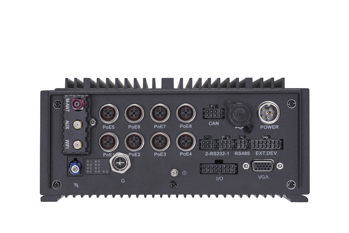 DS-MP7608HN(M12)(B) - 8-ch 1080p, 2 x HDD/SSD Mobile Intelligent NVR