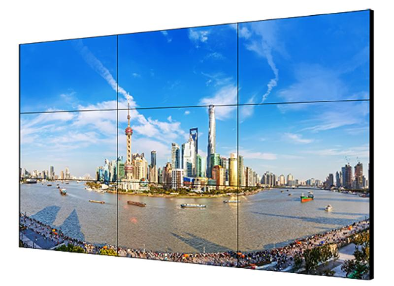 Hikvision narrow-bezel LCD video wall display