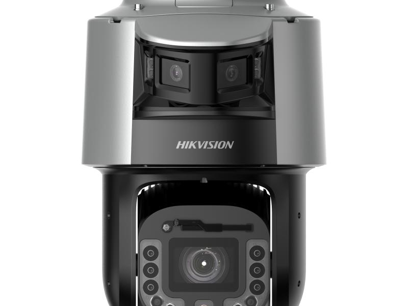 Hikvision TandemVu dual-lens panoramic and PTZ speed dome camera