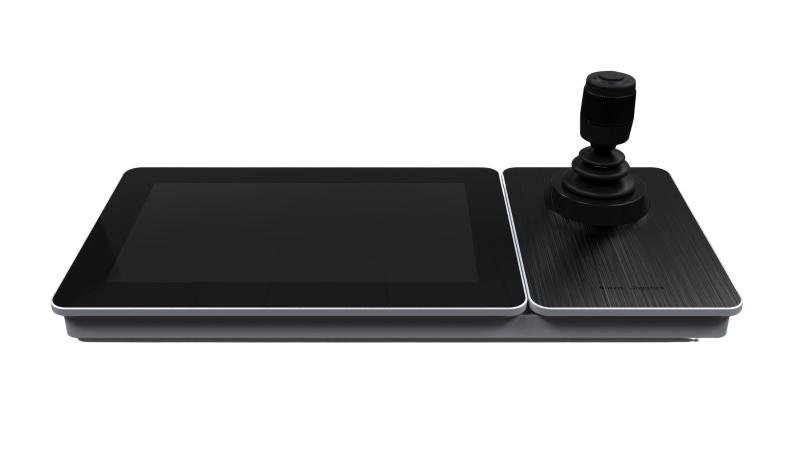 Hikvision network keyboard with PTZ joystick