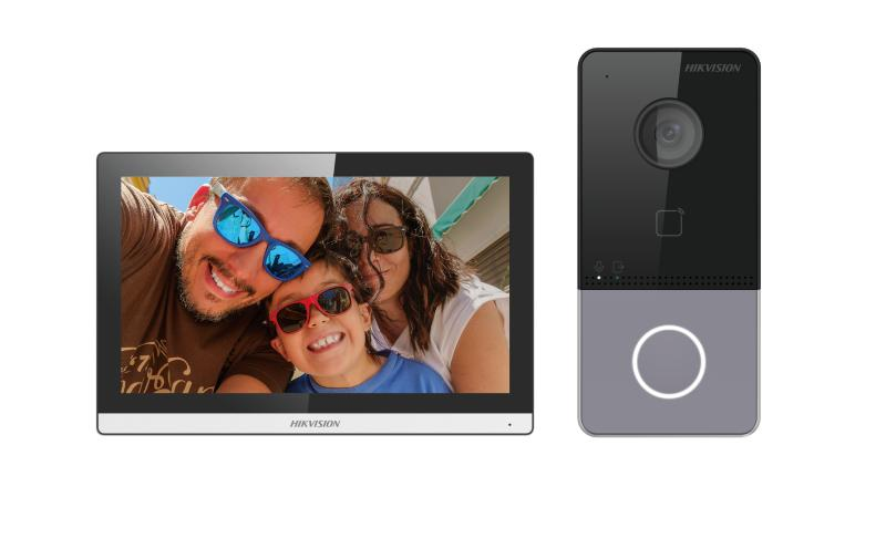 Hikvision video intercom kit with door station and indoor monitor
