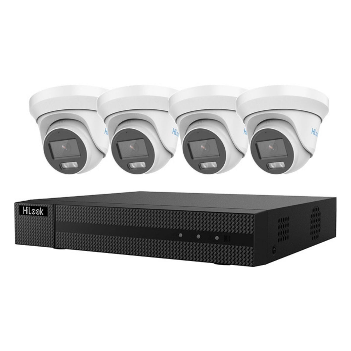 TK-4145TC-MC - Kit DVR HiLook TK-4145TC-MC 4 canaux 5MP ColorVu Lite