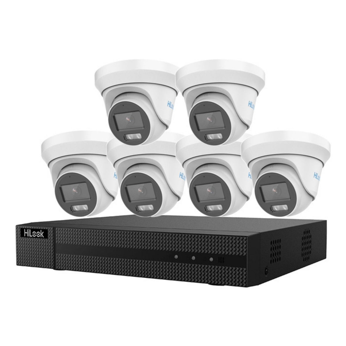 TK-6285TC-MC - Kit DVR HiLook TK-6285TC-MC 8 canaux 5MP ColorVu Lite
