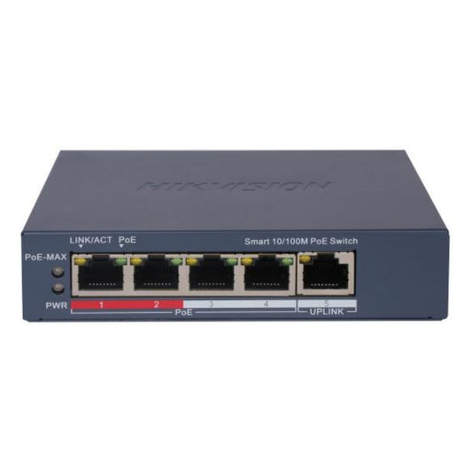 DS-3E1105P-EI - Commutateur POE intelligent Fast Ethernet à 4 ports