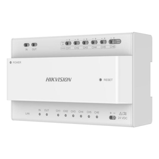 DS-KAD706Y-P - Distributeur IP d'interphone vidéo 2 fils Hikvision