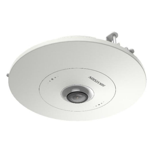 DS-2CD6365G0E-S/RC  -  Smart Series 6MP Indoor Fisheye IP Camera, 1.27mm Lens, White