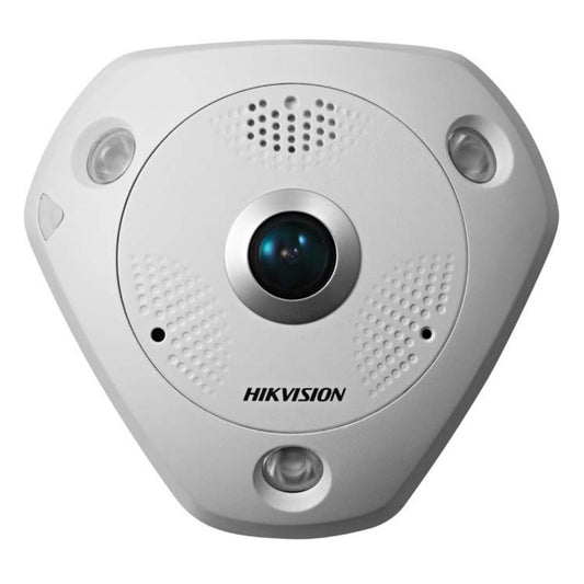 DS-2CD6365G0E-IS  -  HIKVISION  1.27MM 6MP Fisheye 360° Viewing Angle IR Indoor Network Dome Camera