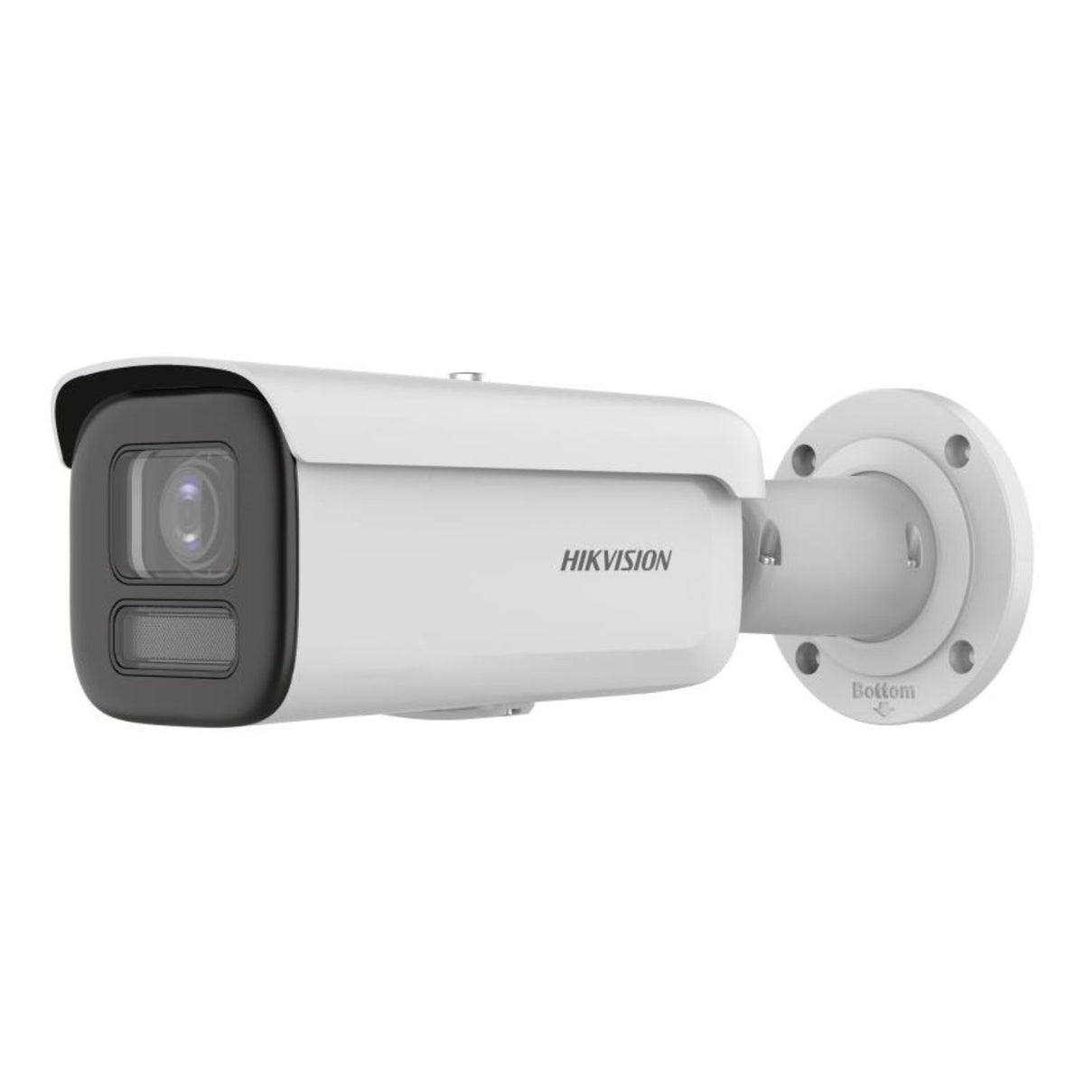 DS-2CD2T47G2-LSU/SL 2,8 mm - Caméra réseau à puce fixe ColorVu avec lumière stroboscopique et avertissement sonore 4 MP