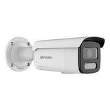 DS-2CD2T47G2-LSU/SL 2,8 mm - Caméra réseau à puce fixe ColorVu avec lumière stroboscopique et avertissement sonore 4 MP