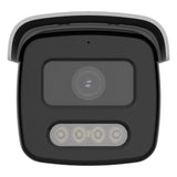DS-2CD2T47G2-LSU/SL 2,8 mm - Caméra réseau à puce fixe ColorVu avec lumière stroboscopique et avertissement sonore 4 MP