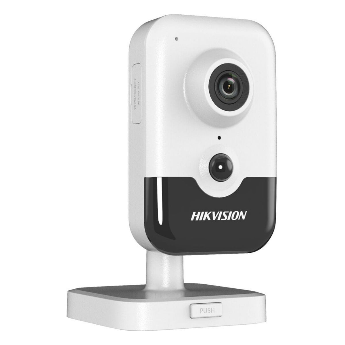 DS-2CD2443G2-IW(2,8 mm) - Caméra cube IP Hikvision Pro Series 4MP AcuSense avec micro intégré, objectif fixe 2,8 mm, PIR, blanc