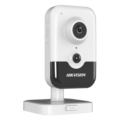 DS-2CD2443G2-IW(2.8mm)  -  Hikvision Pro Series 4MP AcuSense Built-in Mic IP Cube Camera, 2.8mm Fixed Lens, PIR, White