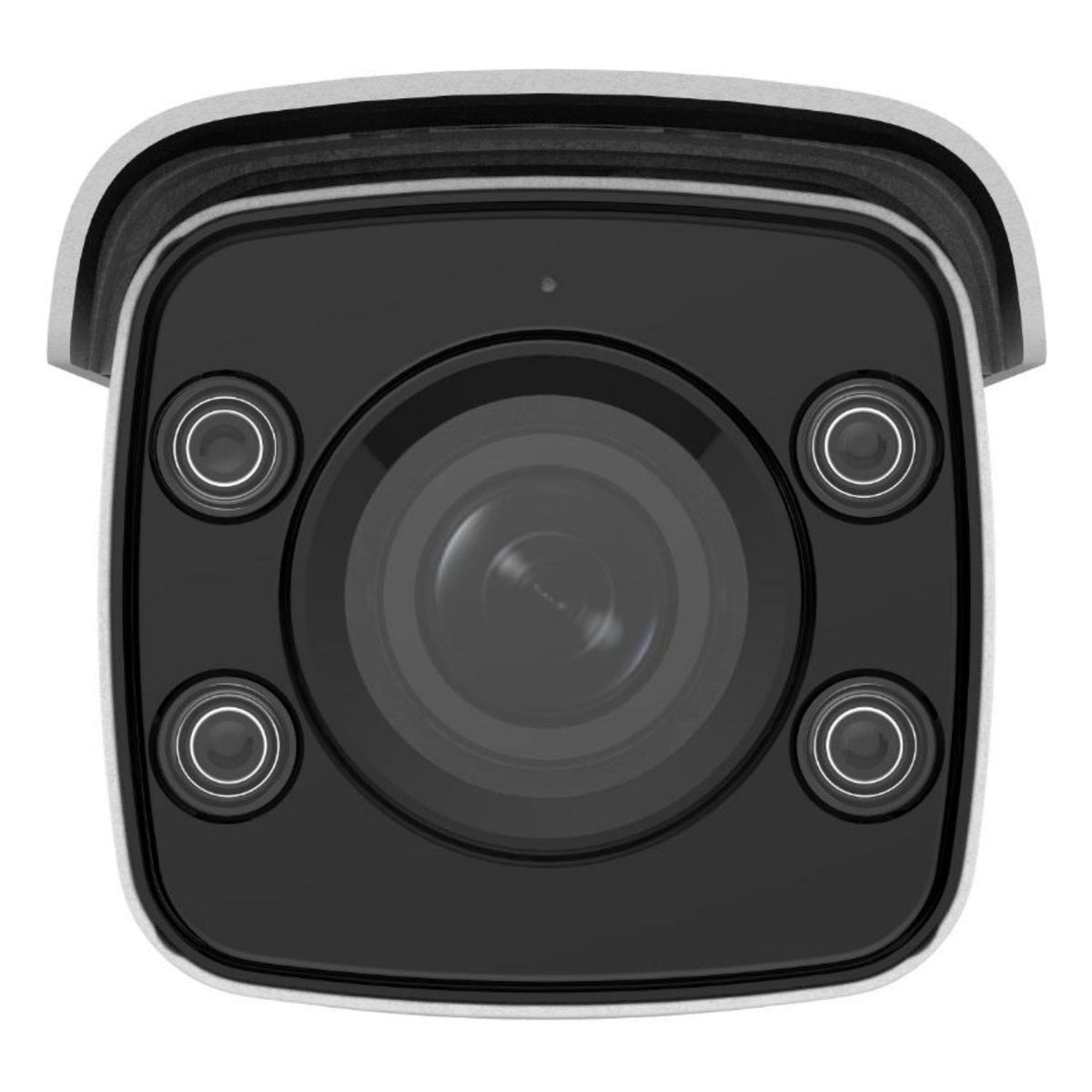 DS-2CD2T87G2-LSU/SL(4 mm) - Caméra réseau à puce fixe avec lumière stroboscopique ColorVu de 8 MP et avertissement sonore