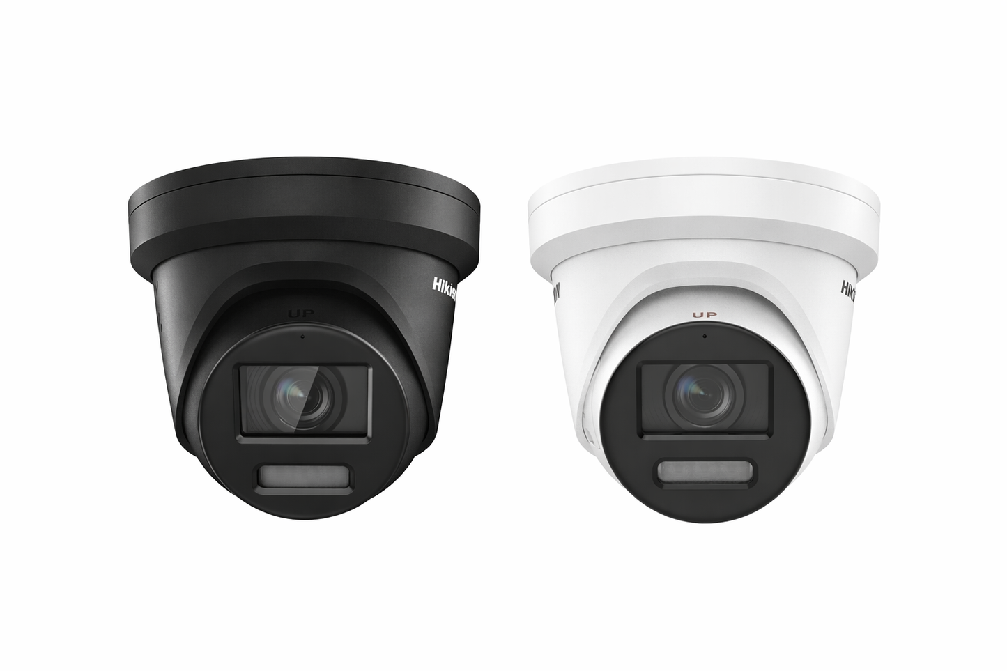 DS-2CD2387G2-LSU/SL 2,8 mm (noir) - Caméra réseau à tourelle fixe avec lumière stroboscopique ColorVu de 8 MP et avertissement sonore