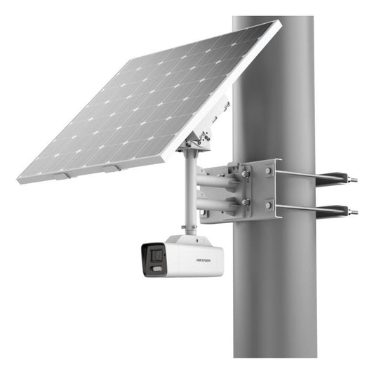 DS-2XS6A87G1-LS/C36S80 Kit de caméra réseau 4G à énergie solaire à balle fixe ColorVu 4 mm - 8 MP