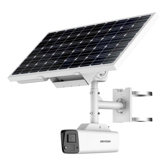 DS-2XS2T47G1-LDH/4G/C18S40 4mm  -  4MP ColorVu Solar-powered Security Camera Setup