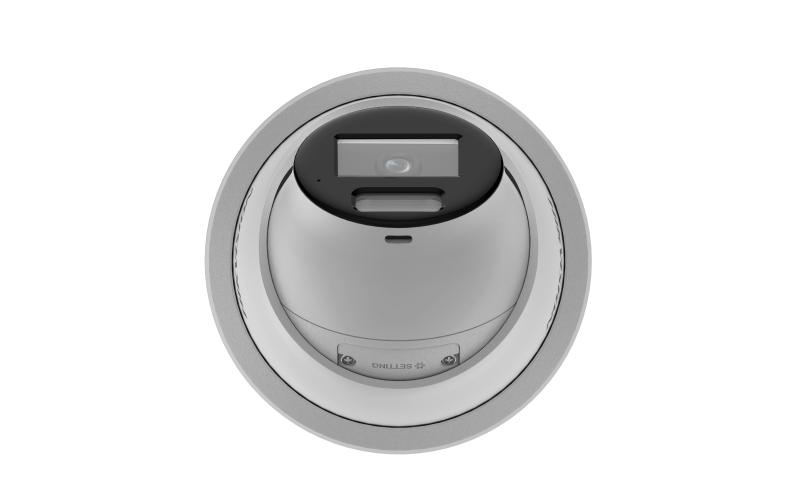 DS-2CD3386G2H-LISU - 8 MP Smart hybrid light with Darkfighter S Fixed Turret Network Camera