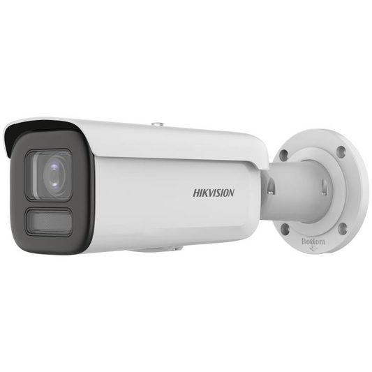 DS-2CD2647G2HT-LIZS 4 MP Smart Hybrid Light with ColorVu Motorized Varifocal Bullet Network Camera 2.8-12mm