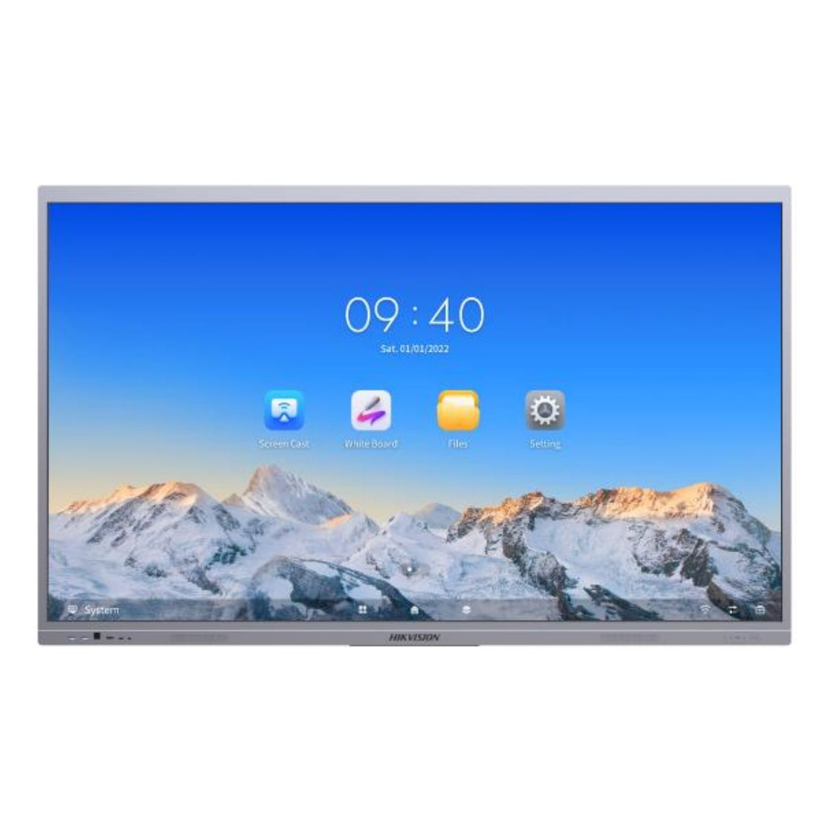 DS-D5B86RB/A - Hikvision DS-D5B86RB/A 86"4K Ultra HD Interactive Flat Panel Display