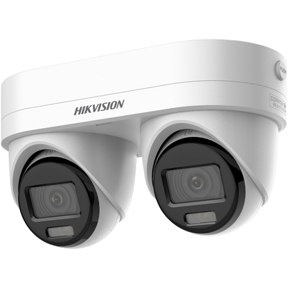DS-2CD2343G2D-LIZ2UY/S(L)(RB) - 4 MP Dual-lens Fixed Point Zoom Turret Network Camera