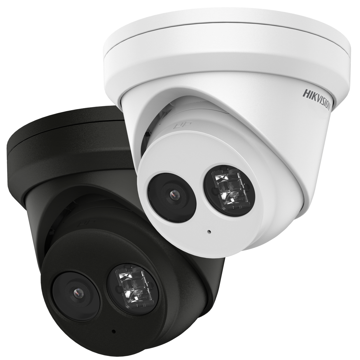 DS-2CD2383G2-IU 2,8 mm (noir) - Caméra réseau à tourelle fixe AcuSense 8 MP
